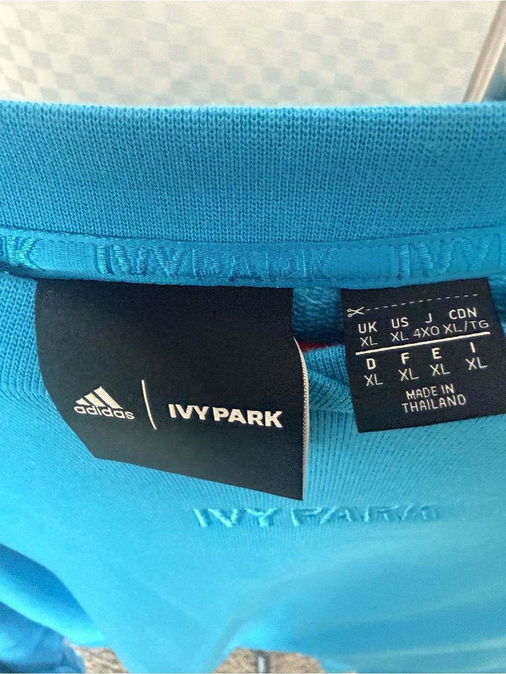 IVY PARK Turquoise Crewneck Sweatshirt